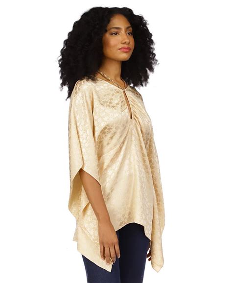 michael kors fleur|Michael Kors Women's Fleur Jacquard Chain Top .